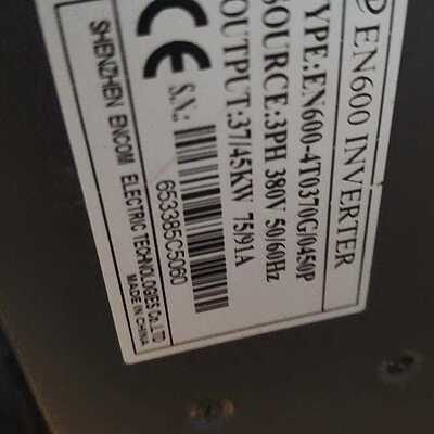 议价ENC易能EN6004T0370G0450P变频器适用
