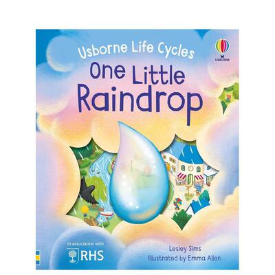 【现货】【生命周期】一颗小雨滴 【Life Cycles】One Little Raindrop 原版英文儿童绘本