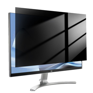 电脑防窥膜笔记本屏幕保护膜挂式免贴防偷窥防蓝光护眼24寸台式显示器防窥挡板32英寸可拆卸防窥屏贴膜