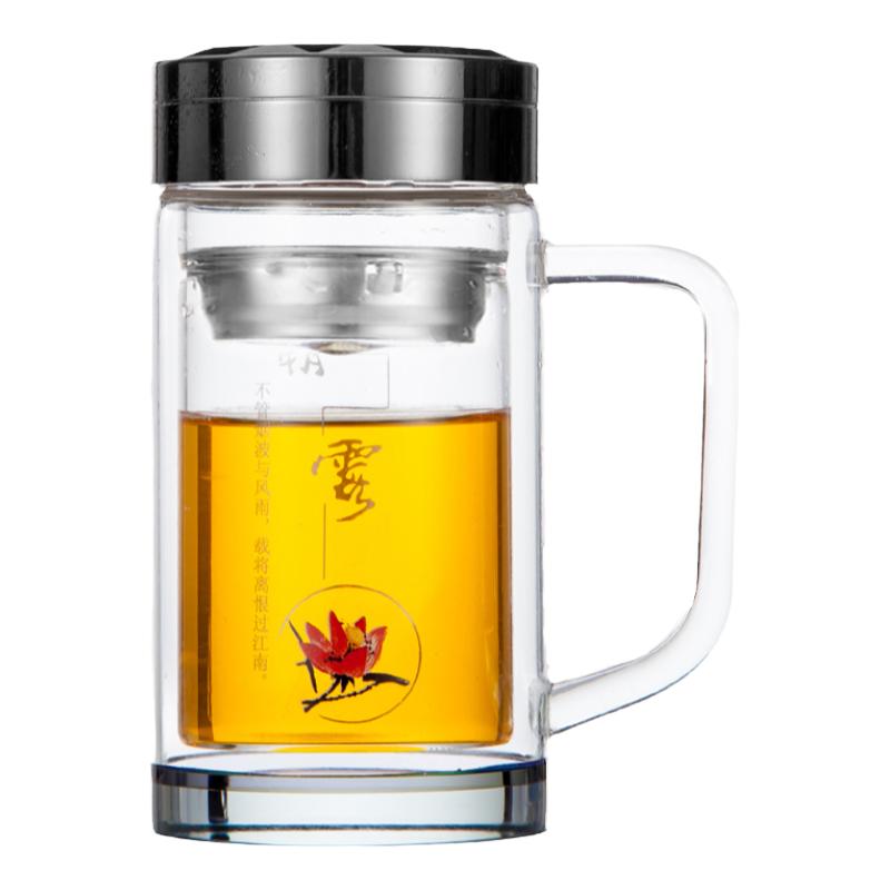 双层水晶玻璃杯子加厚