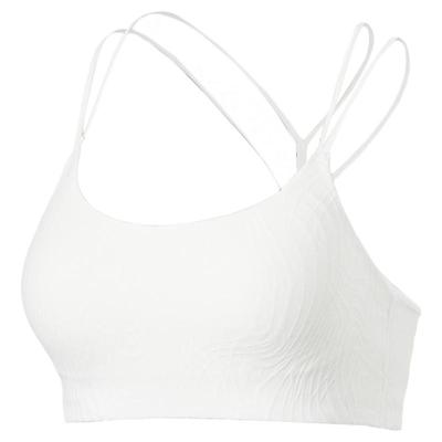 李宁正品健身系列女子简约亲肤紧身低度支撑运动内衣AUBU018-5