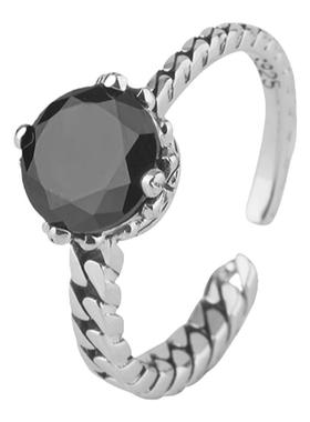 链条复古小巧土耳其饰品开口戒指