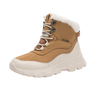 斯柏锐雪地靴女款2025新款冬季女鞋加绒加厚保暖厚底棉鞋防水防滑