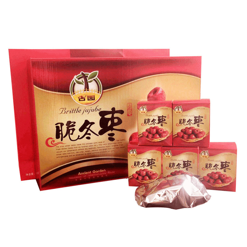 360g无核河北黄骅送礼脆冬枣