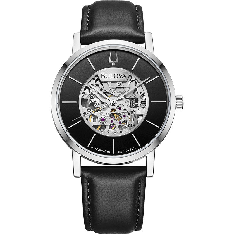BULOVA/宝路华复古机械男表