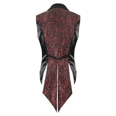 哥特提花西装马甲Devilfashion