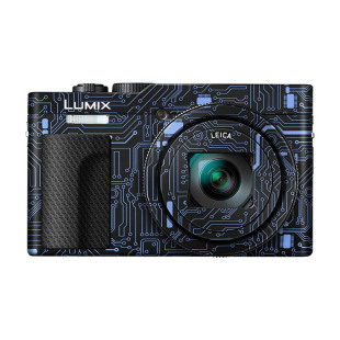 JJC 适用松下ZS99机身贴膜DC-ZS99相机皮贴贴纸保护套Panasonic zs99碳纤维3M材质防护保养防刮配件