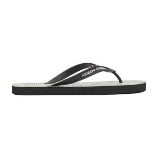 ARMANI EXCHANGE/阿玛尼夏季新款男士一脚蹬休闲沙滩凉鞋夹脚拖鞋
