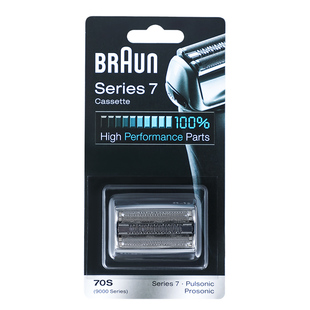 【自营】德国博朗男士电动剃须刀刀头刀片网罩配件70S适用7系正品