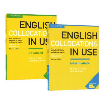 原版剑桥英语常用搭配english collocations in use Intermediate 含答案英语学习自学工具书第二版中阶（PET-FCE）中图正版教材
