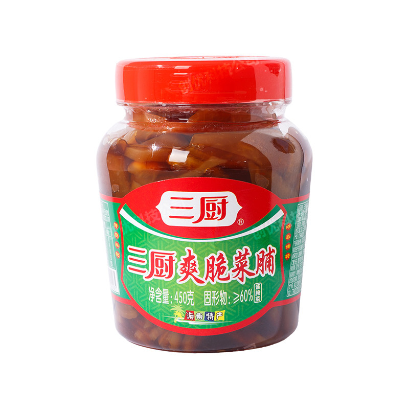 三厨爽脆海南特产萝卜腌制酱菜