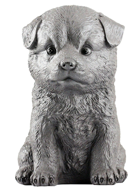 创意陶瓷狗摆件工艺品客厅家居桌