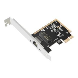 DIEWU PCIe千兆网卡台式机以太网pci-e电脑万兆网卡高速独立网卡1000m2.5G内置单双四光纤口服务器intel网卡