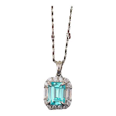 女925银时尚经典高碳项链