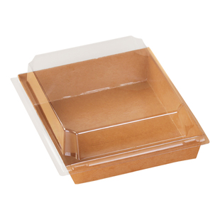 三明治盒子正长方形透明纸塑盒肉松小贝蛋糕甜品一次性打包防油盒