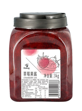 盾皇果酱3kg商用草莓酱蓝莓酱