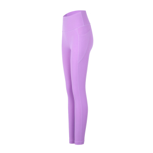 annerun无痕裸感瑜伽裤外穿爬山无尴尬线运动健身裤提臀紧身裤子