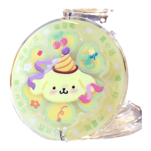 狼博旺正版三丽鸥KT五十周年日程表转转磁吸摆件互动玩具