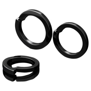 12.9级高强度黑色弹垫弹簧垫圈螺丝螺母垫片大全M3M4M5M6M8M10M12