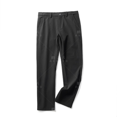 上身舍不得脱！裤型巨帅！加国高端弹力抽拉腰男士通勤百搭休闲裤