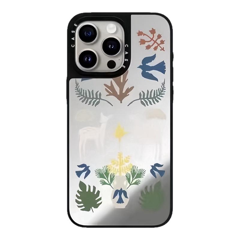CASETiFiY联名鹿林翅展欢歌自然之韵适用苹果iPhone16pro/17ProMax/15plus手机壳14磁吸13卡通华强北平替潮女
