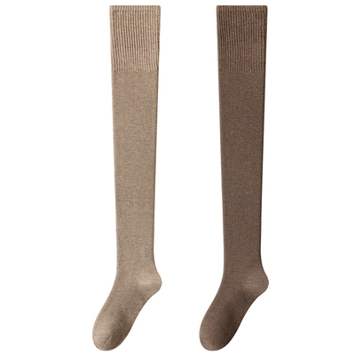 【羊毛保暖过膝袜】加厚