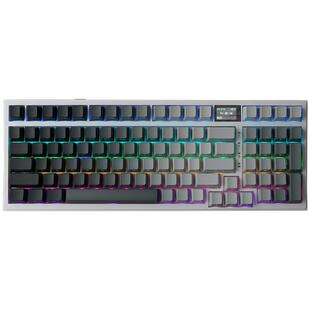 雷咖泽R98Pro客制化机械键盘侧刻Gasket结构98配列三模热插拔键盘
