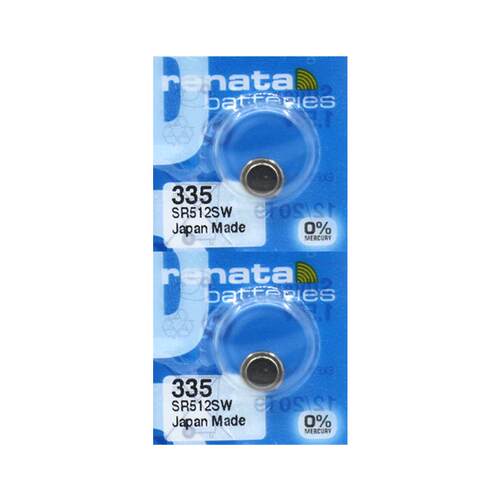 Renata335/SR512SW原装进口手表电池纽扣式电子浪琴专用型号DW女表欧米茄嘉岚石英