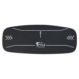 发声提示!高尔夫挥杆练习器重心转移板动作纠正平衡板带站位标识