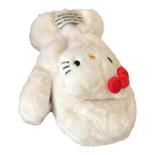 今年很卷的猫咪手套女冬季学生保暖加厚加绒防风骑行滑雪挂脖手套