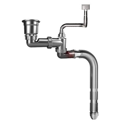 洗碗池洗菜盆排水管全套单槽防臭