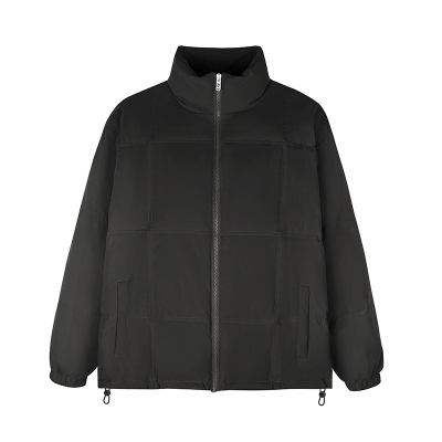 GWIT 90绒美式复古冬季面包服保暖外套户外短款潮牌加厚羽绒服男