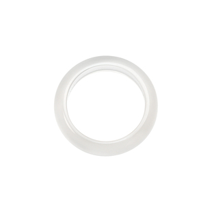 方糖家  高冰透马料天然白玉髓冰种指环玛瑙轻奢高级感戒指女款