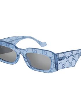 明星同款 开云眼镜古驰GUCCI男女同款透明线芯太阳镜墨镜GG1426S