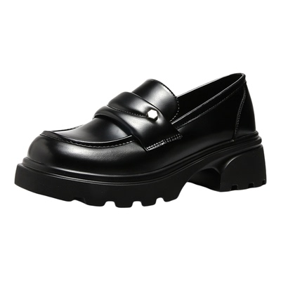 达芙妮2026乐福鞋增高英伦复古鞋