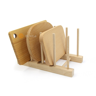 蒙生教育 蒙台梭利食物自备 榉木实木小砧板 小切板