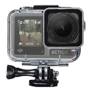 适用大疆DJI灵眸 Osmo Action4/3运动相机防水壳配件灵眸运动相机冷靴口扩展户外运动保护壳45米深度潜水配件