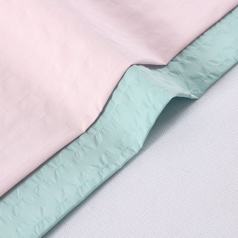 消光记忆防水全涤风衣棒球户外运动防水夹克面料布料服