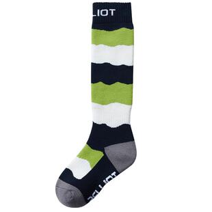 伯希和户外专业滑雪袜女秋冬季登山保暖高筒徒步运动羊毛袜子男