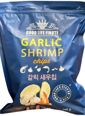 趣莱福韩国进口虾片膨化零食