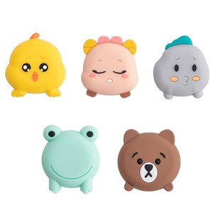 防撞贴硅胶入户门挡器门把手垫门后柜门防磕碰冰箱卡通墙贴防撞垫