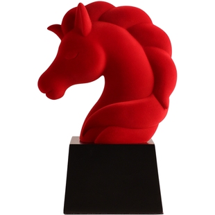 新中式2026新年过年马摆件办公室客厅玄关酒柜高档装饰品马年礼物