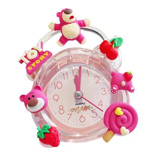 爱莎公主闹钟儿童女孩可爱卡通学生专用起床神器卧室闹铃高颜值