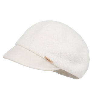 新款贝雷帽子女士秋冬季洋气八角帽百搭复古英伦显脸小鸭舌针织帽