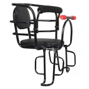 加厚自行车儿童座椅后置电动车安全宝宝坐椅折叠山地单车小孩座架