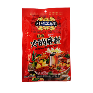 红牌楼小红锅400g包装川味红汤麻辣型家用商用火锅底料调味料包邮