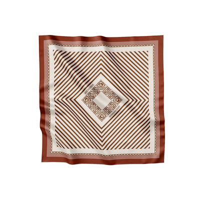 上海故事双面印花中方巾女