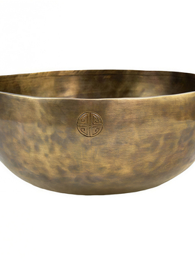 颂钵尼泊尔手工佛音钵音碗法海钵铜钵铜磬静心冥想钵盂法海碗金钵