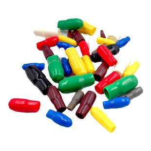 电线备用芯封帽绝缘帽护套电缆头保护套线芯保护防尘帽螺纹保护套