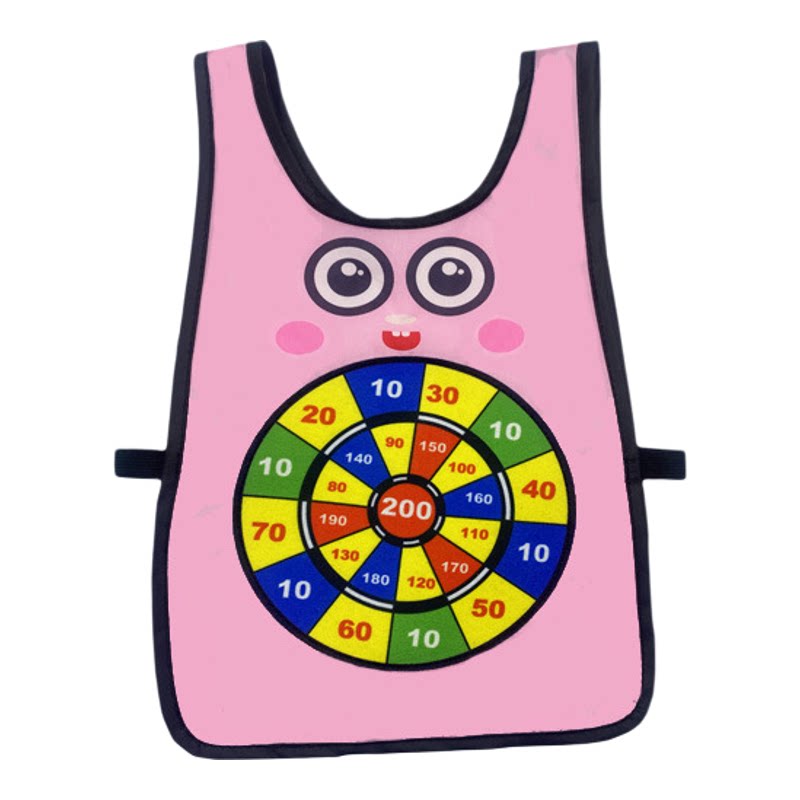 幼儿园亲子揪尾巴粘球标靶玩具